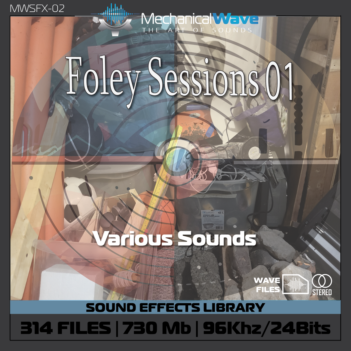 Foley Session 01 - Mechanical Wave SFX