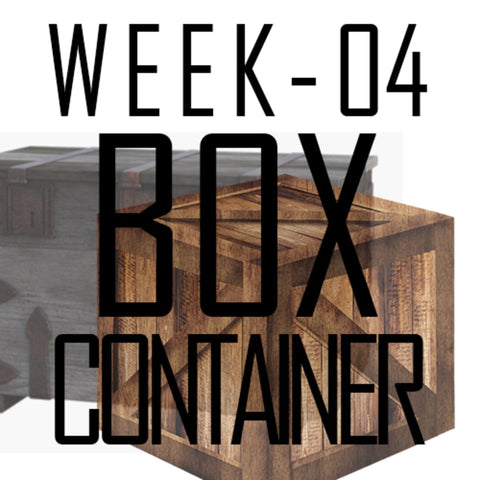 Sound Effects Collection - Week04 - BOX CONTAINER